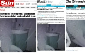 Tron Królowej Śniegu. Świat śmieje się z toalety w pociągu ze Szczecina.