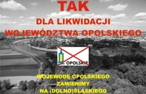 Mieszkańcy opolskiego chcą likwidacji województwa opolskiego?