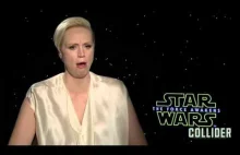 Gwendoline Christie naśladuje Chewbakę