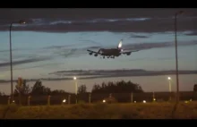 Air Force One - lądowanie - 05.07.2017 - Wizyty Donalda Trumpa w Polsce