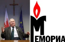 Wałęsa chce pokojowego Nobla dla rosyjskiego Memoriału