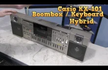 Casio KX-101 Bizarre hybryda boomboxa i... instrumentu klawiszowego.