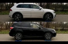 Porównanie napędów 4x4 - Volkswagen Tiguan vs Subaru Forester