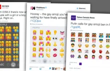 Rosja walczy z "homoseksualną propagandą". Może zablokować emotikony