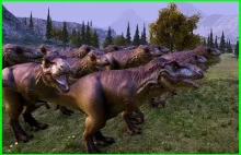 600 T-rex vs 10000 Velociraptor - Mezozoik Dinosaurs Battle - Ultimate...