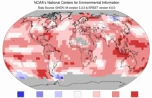 Globalny klimat: Lipiec 2016 najcieplejszym lipcem w notowanej historii [ENG]