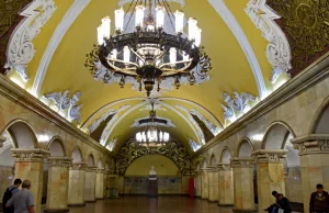 Metro w Moskwie - najpiękniejsze stacje na świecie
