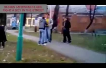 Taekwondo Girl VS 3 Men, Taekwondo Girl Beat Robber etc