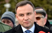 Duda: Posłowie PO złożyli projekt ustawy o likwidacji górnictwa