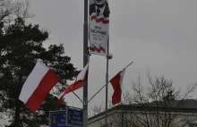 Podobizna śp.Lecha Kaczyńskiego zawisła na rondzie w Stalowej Woli