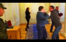 Bójka ukraińskich parlamentarzystów