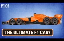 Jak wyglądałby bolid F1, gdyby nie było ograniczeń w przepisach?