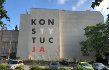 To już pewne: w Poznaniu powstanie mural "KONSTYTUCJA". Zbierają fundusze...
