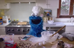 Kulisy reklamy z Cookie Monster od Apple