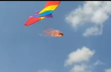 Izraelscy aktywiści próbowali wysłać płonące latawce do Strefy Gazy