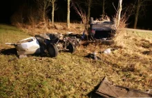 Śmiertelny wypadek na trasie Bielsk Podlaski - Hajnówka
