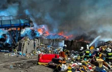 Plaga pożarów składowisk odpadów