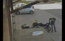 Gdyński złodziej migaczy motocyklowych