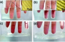 Wodoodporne palce. Nanotechnologia w walce z tarciem i... z brudem