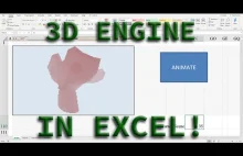 Silnik 3D w Excelu