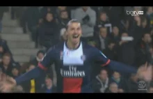 Świetna bramka Ibrahimovica w meczu z Nantes