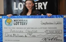 Wygrała milion dolarów na loterii. Ale i tak pobiera zasiłek, bo...