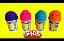 Ice Cream Surprise Toys Play Doh Clay Peppa Pig Collection DigiFriends...