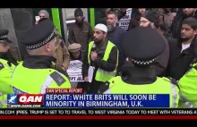Biali Brytyjczycy niedługo staną się mniejszością w mieście Birmingham