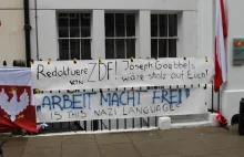 ​Protest Polonii przed siedzibą ZDF
