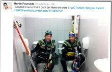 Podwójne toalety w Soczi to nie żart. Potwierdzają biathloniści