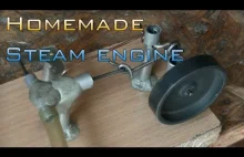 Silnik parowy / powietrzny - homemade