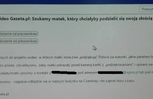 Gazeta.pl szuka matek które chciałyby się podzielić swoją złością....na Polskę