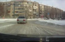 Kolejny przejaw uprzejmości kierowcy w Rosji