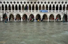 "Wysoka woda" w Wenecji-galeria zdjęć.