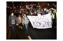 Protest przeciwko ACTA w Koszalinie. Było około 2000 osób!