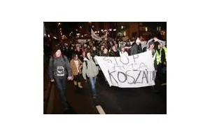 Protest przeciwko ACTA w Koszalinie. Było około 2000 osób!