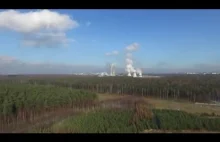 Elektorwnia Jaworzno - nowy blok energetyczny. Film nagrany przy pomocy drona.