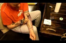 Tatuaż rysowany od ręki