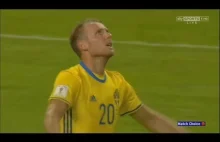 [WIDEO] El. MŚ: Szwecja 2-1 Francja po golu z połowy boiska w ostatniej minucie