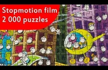 Jigsaw Puzzle - City - Stopmotion film. BlockSanity