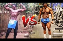 Bodybuilding in Africa vs Bodybuilding in America - Samuel Kulbila vs...