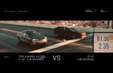Tesla Model S P100D vs. Faraday FF 91 (główny konkurent Tesli)