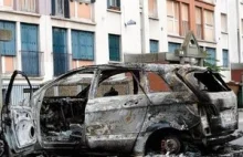 Ponad 20 samochodów spłonęło w Bordeaux