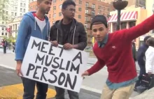 Reakcja żołnierza na akcję "Meet a muslim person"