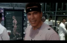 Arnie w reklamie Terminatora. Wycieta scena z Terminatora 3.