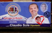 Zabawne plakaty wyborcze z kampanii wyborczej w Chile i w Urugwaju