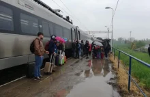 500 pasażerów pociągu Kijów - Przemyśl pozostawiono sobie samym w Medyce