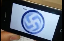 SZOK: Taki symbol powstaje podczas kręcenia logiem Volkswagen wokół własnej osi
