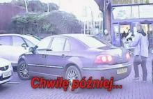 I jak tu wyjechać z parkingu?