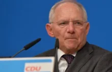 Wolfgang Schäuble: Potrzebna jest inna forma rządu niż państwo narodowe!
